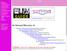Tablet Screenshot of funguide.com